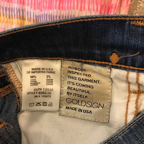 GOLDSIGN Guitar Super Flare Jeans (Hemmed) - Picture 8 of 8